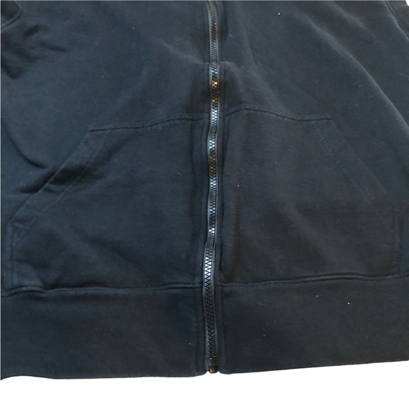 Men’s Sleeveless Workout Muscle Hoodie, full zip, Kangaroo Pockets, Sexy SZ M - Picture 6 of 10